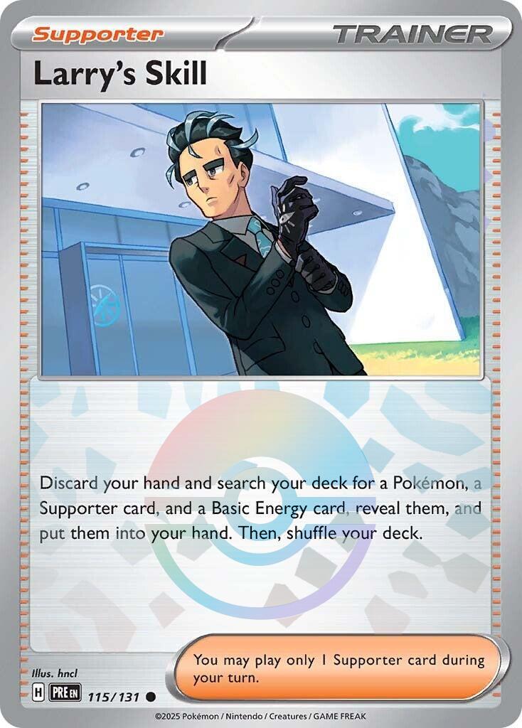 Larry's Skill [Poke Ball] #115