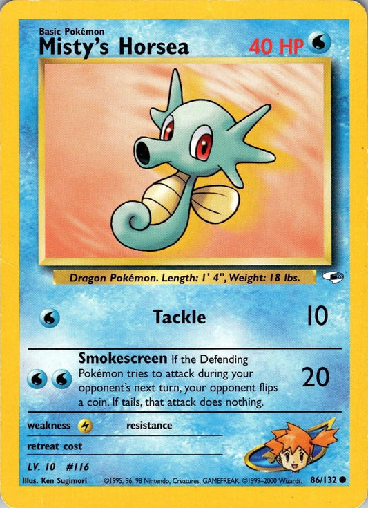 Misty's Horsea #86