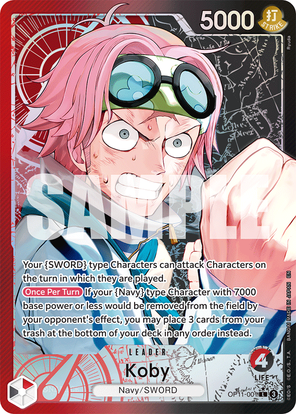 Koby A Fist of Divine Speed OP11-001