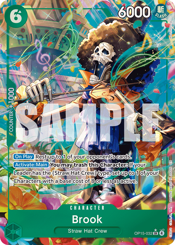Brook (OP15-032) Adventure on Kami's Island OP15-032