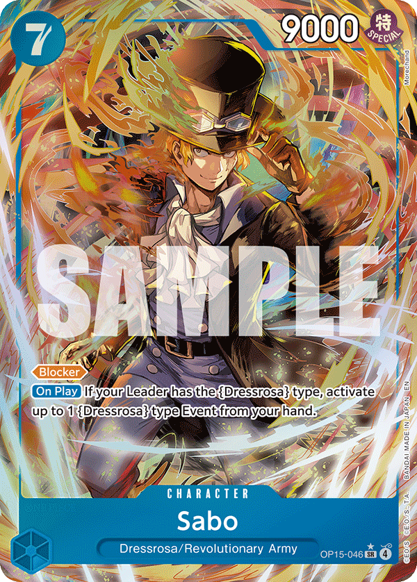 Sabo Adventure on Kami's Island OP15-046