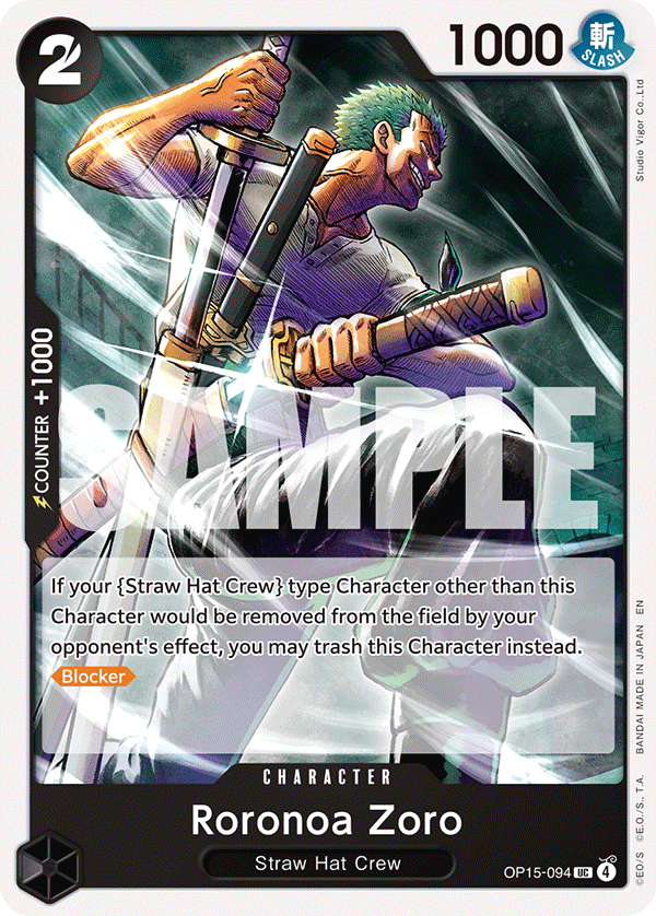 Roronoa Zoro (OP15-094) Adventure on Kami's Island OP15-094
