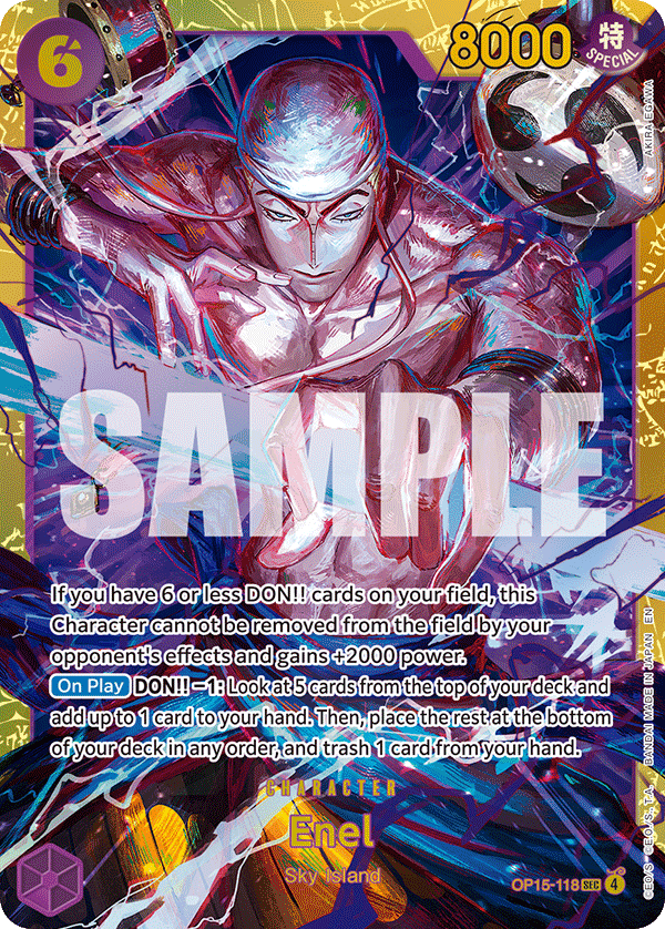 Enel (OP15-118) Adventure on Kami's Island OP15-118