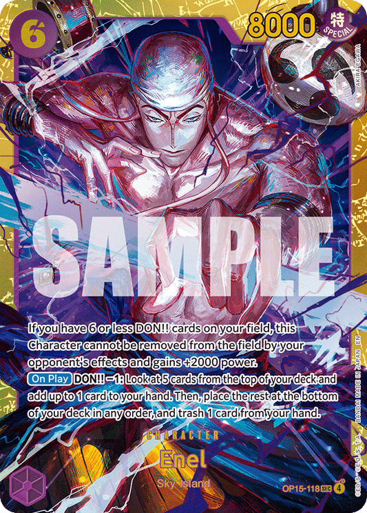 Enel (OP15-118) Adventure on Kami's Island OP15-118