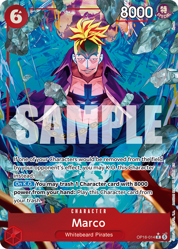 Marco The Time of Battle OP16-014