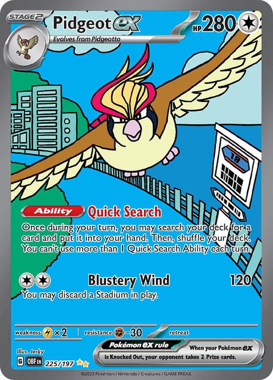 Pidgeot ex #225