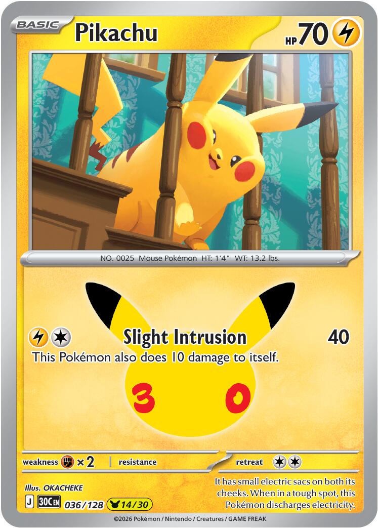 Pikachu #36