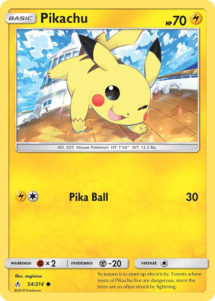 Pikachu #54