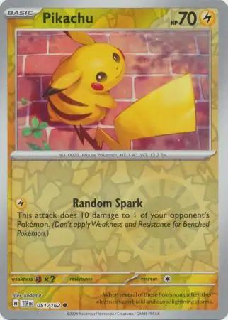 Pikachu [Reverse Holo] #51