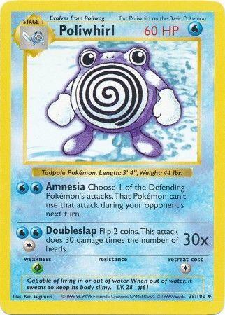 Poliwhirl [Shadowless] #38