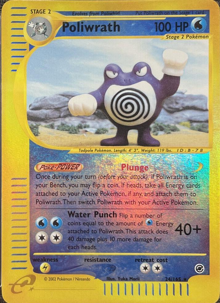 Poliwrath [Reverse Holo] #24