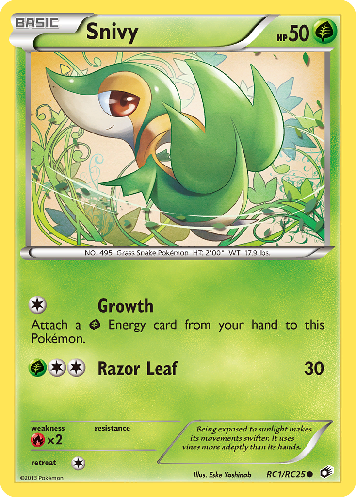 Snivy Legendary Treasures RC1