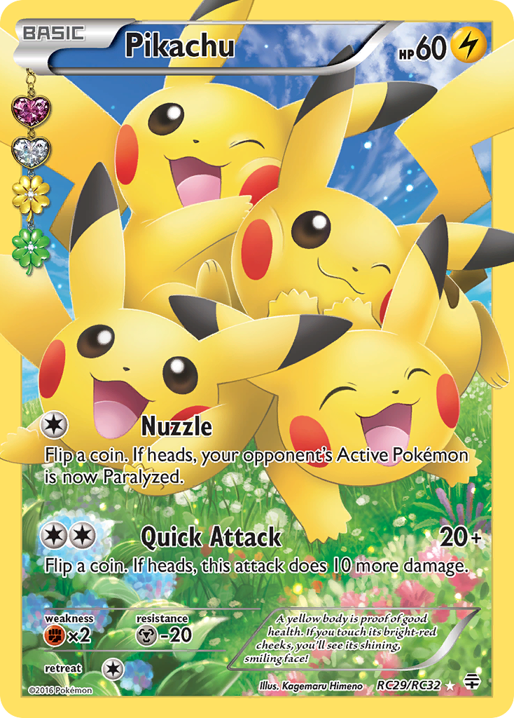 Pikachu Generations RC29