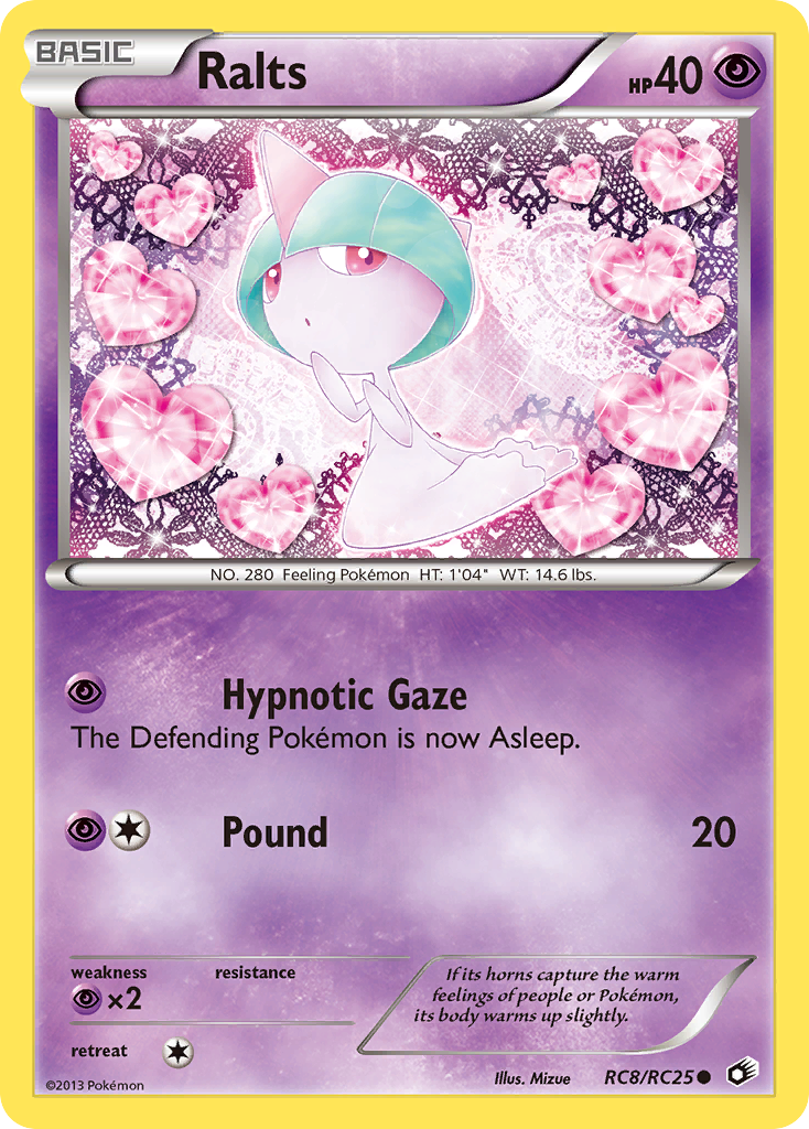 Ralts Legendary Treasures RC8