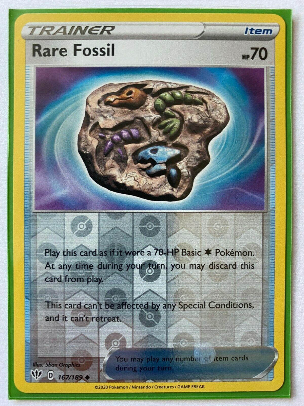 Rare Fossil [Reverse Holo] #167