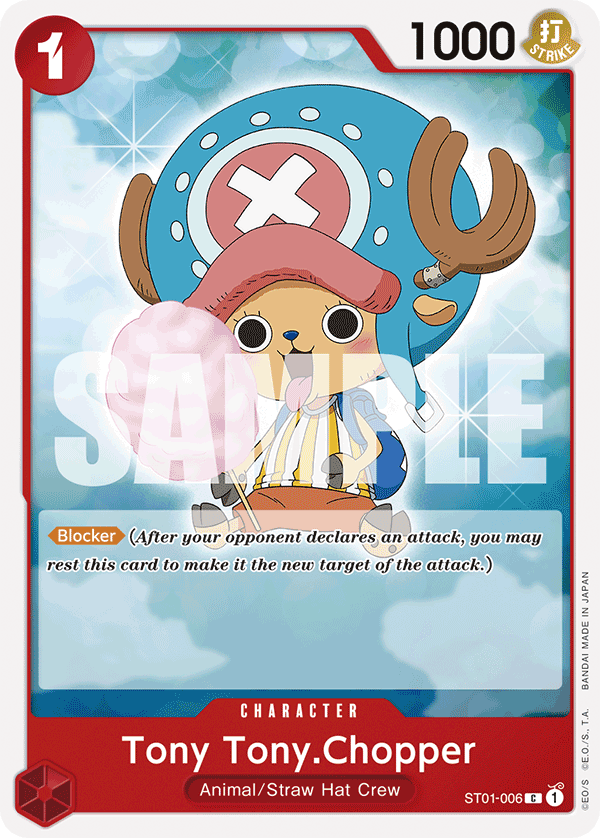 Tony Tony.Chopper Premium Booster -The Best- ST01-006