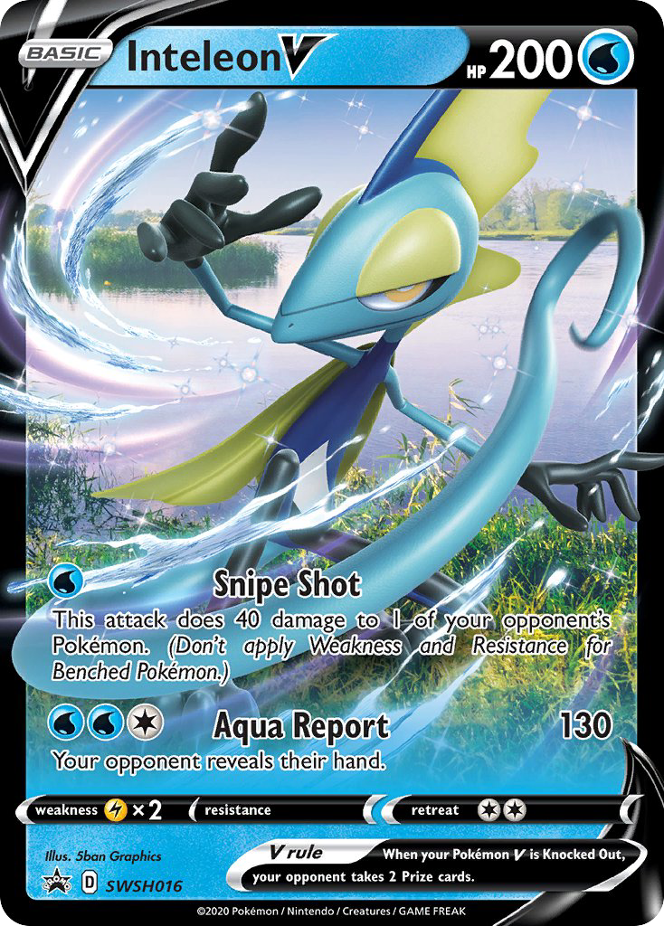 Inteleon V SWSH Black Star Promos SWSH016