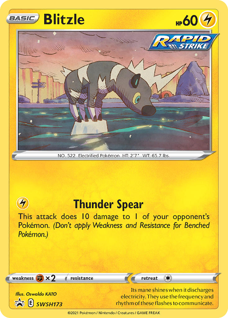 Blitzle SWSH Black Star Promos SWSH173
