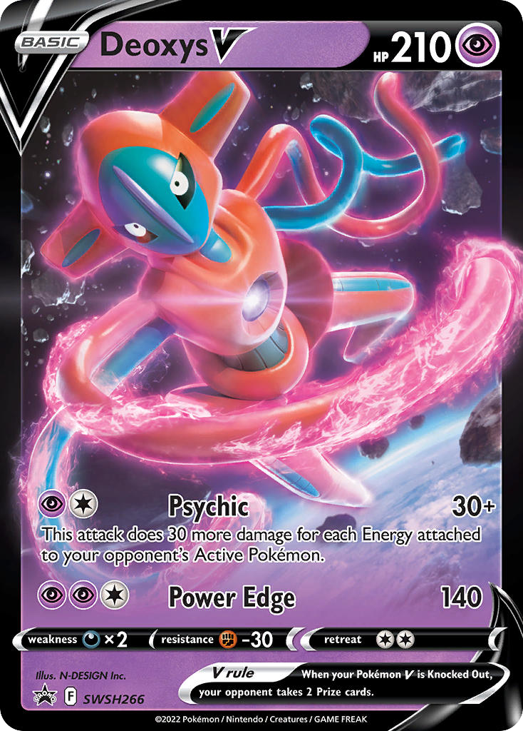 Deoxys V SWSH Black Star Promos SWSH266