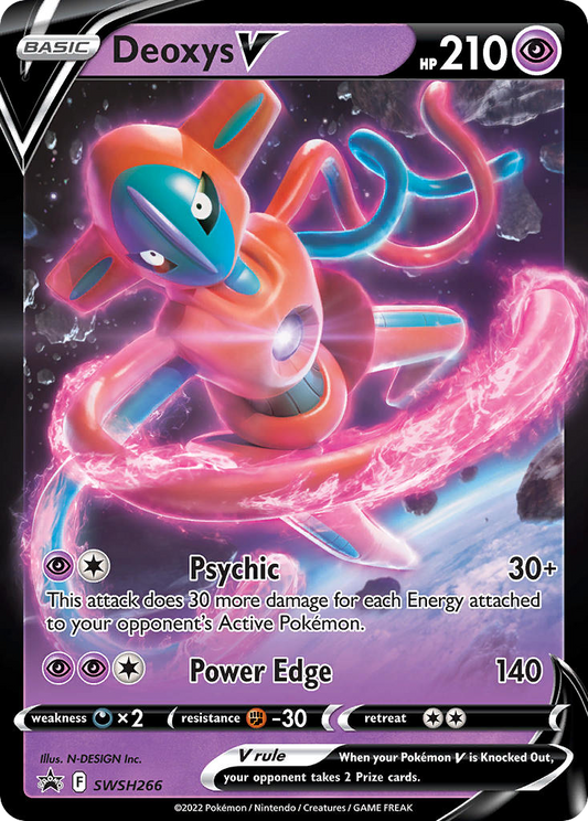 Deoxys V SWSH Black Star Promos SWSH266