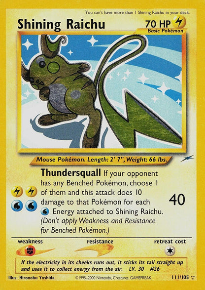 Shining Raichu #111