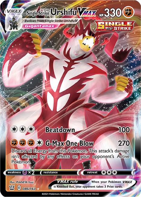 Single Strike Urshifu VMAX #86