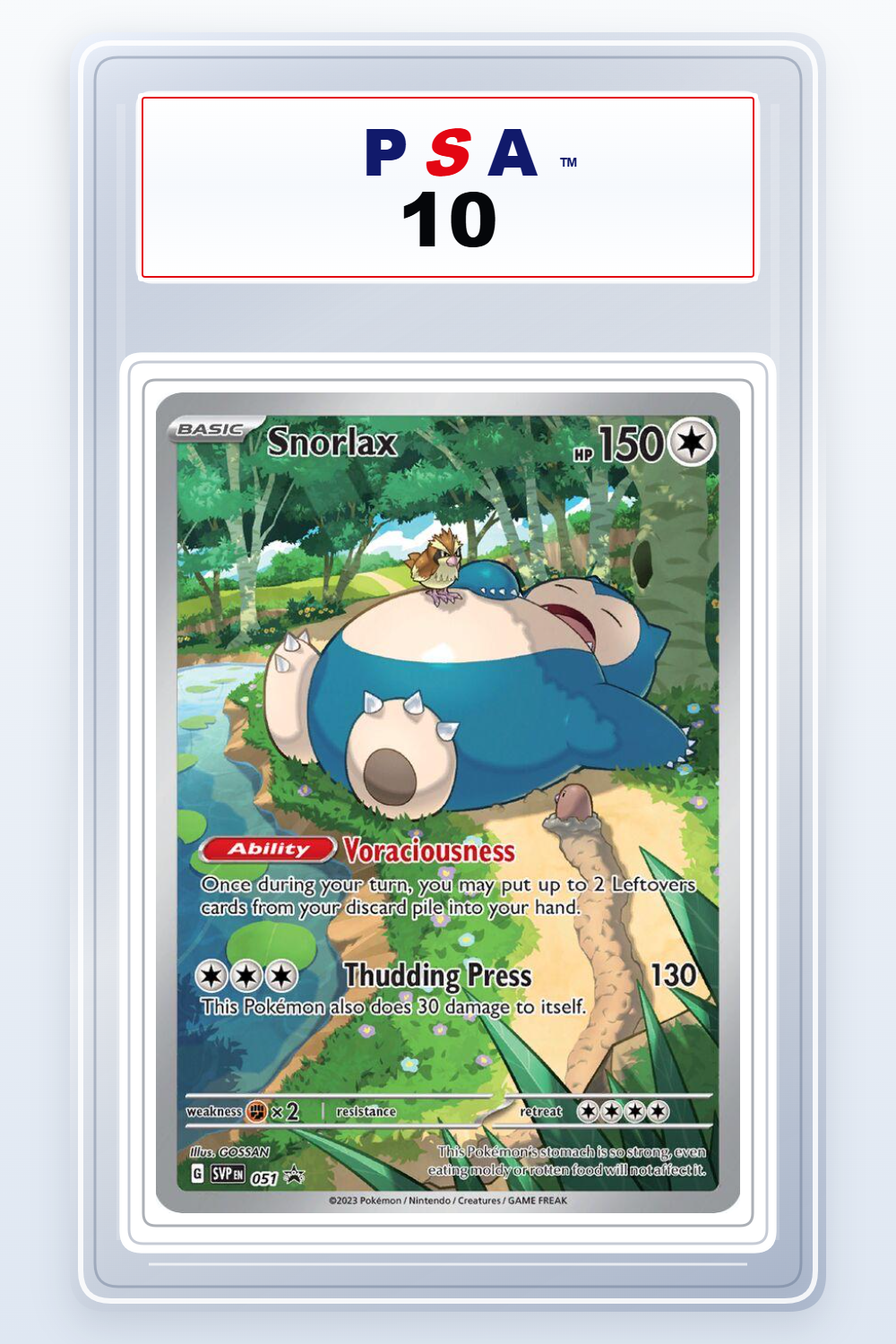 Snorlax 51 CGC 10