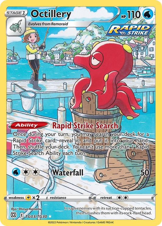 Octillery Brilliant Stars Trainer Gallery TG03