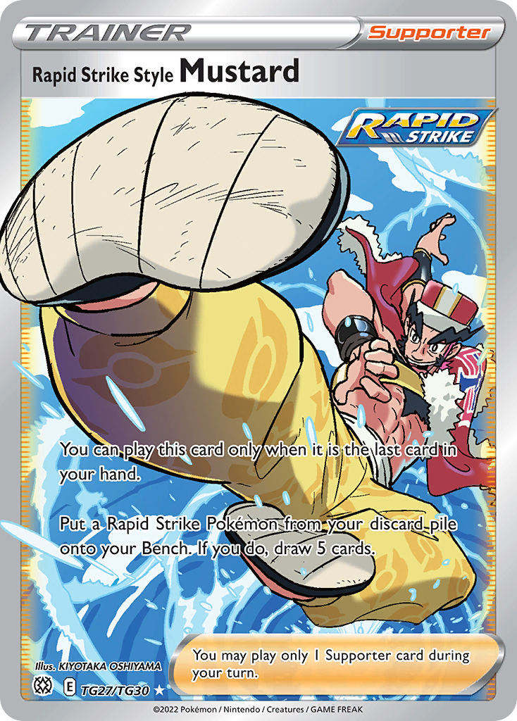 Rapid Strike Style Mustard Brilliant Stars Trainer Gallery TG27