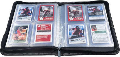 Ultra Pro Fermuarlı Premium Toploader Pro Binder 4 Cepli 80 Kart Kapasiteli