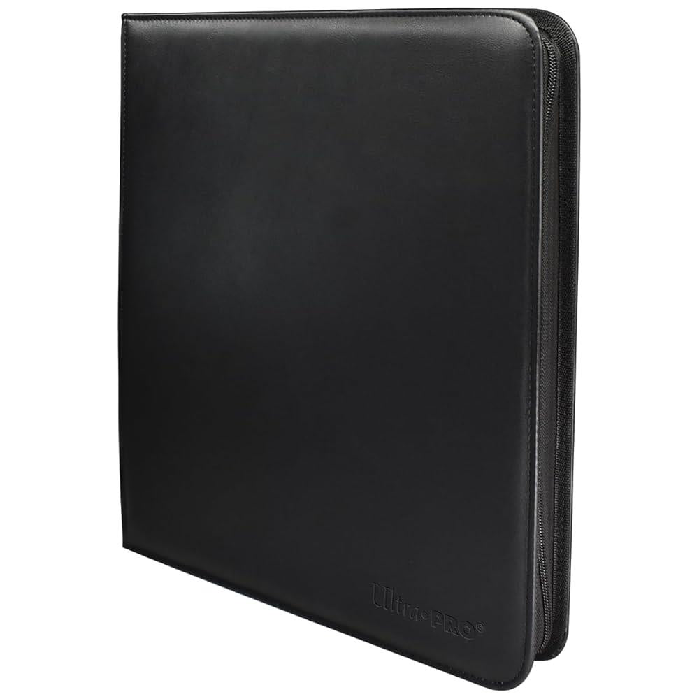 Ultra Pro Fermuarlı Pro Binder Black 12 Cepli 480 Kart Kapasiteli