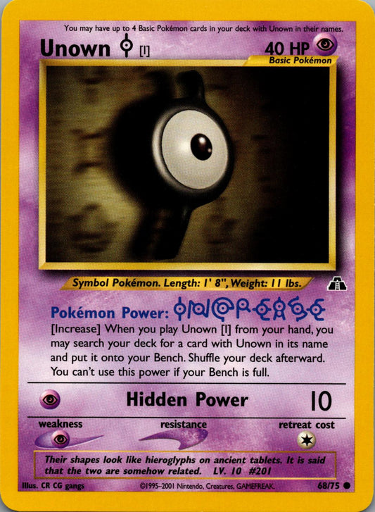 Unown I #68