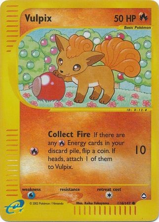 Vulpix [Reverse Holo] #116