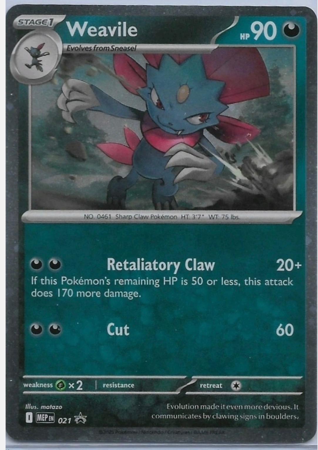 Weavile #21