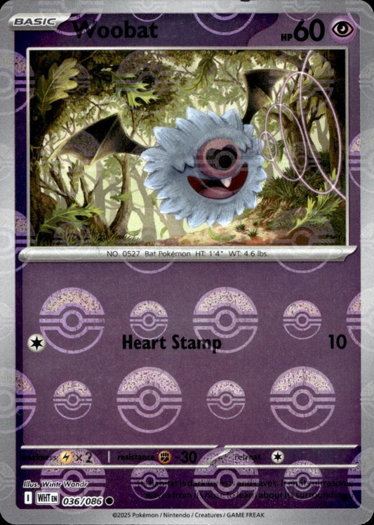 Woobat [Poke Ball] #36