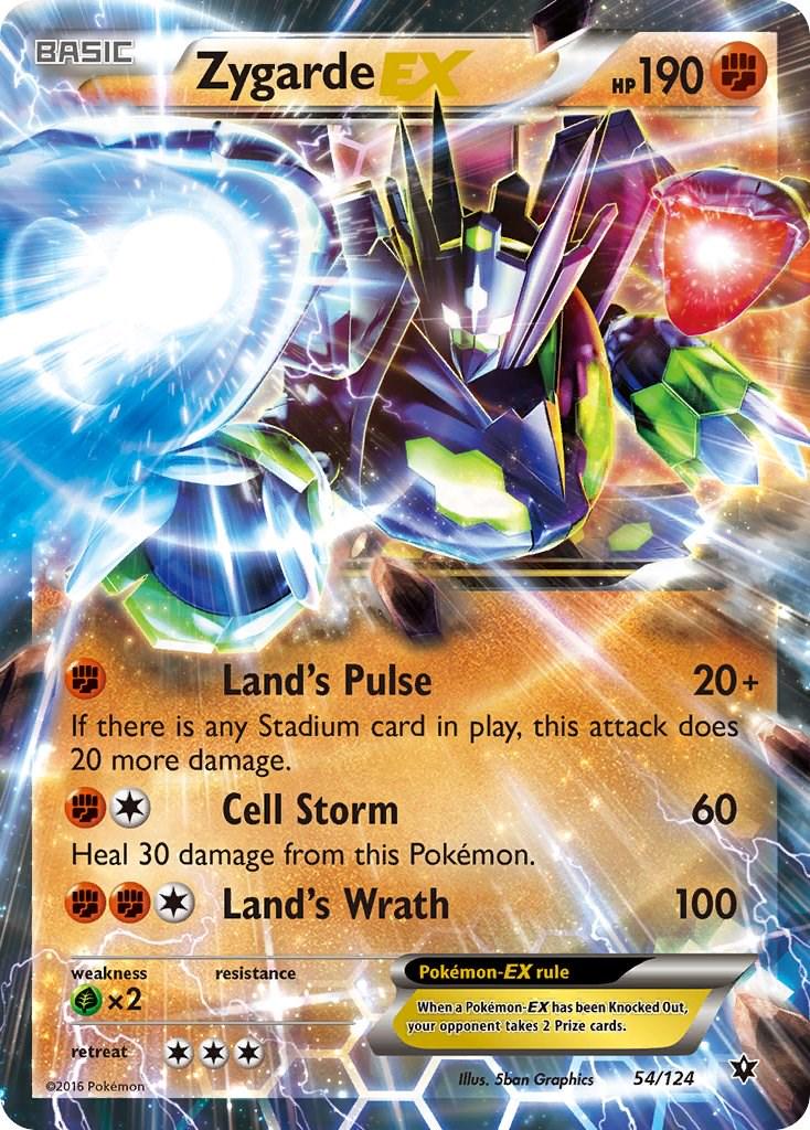 Zygarde EX #54