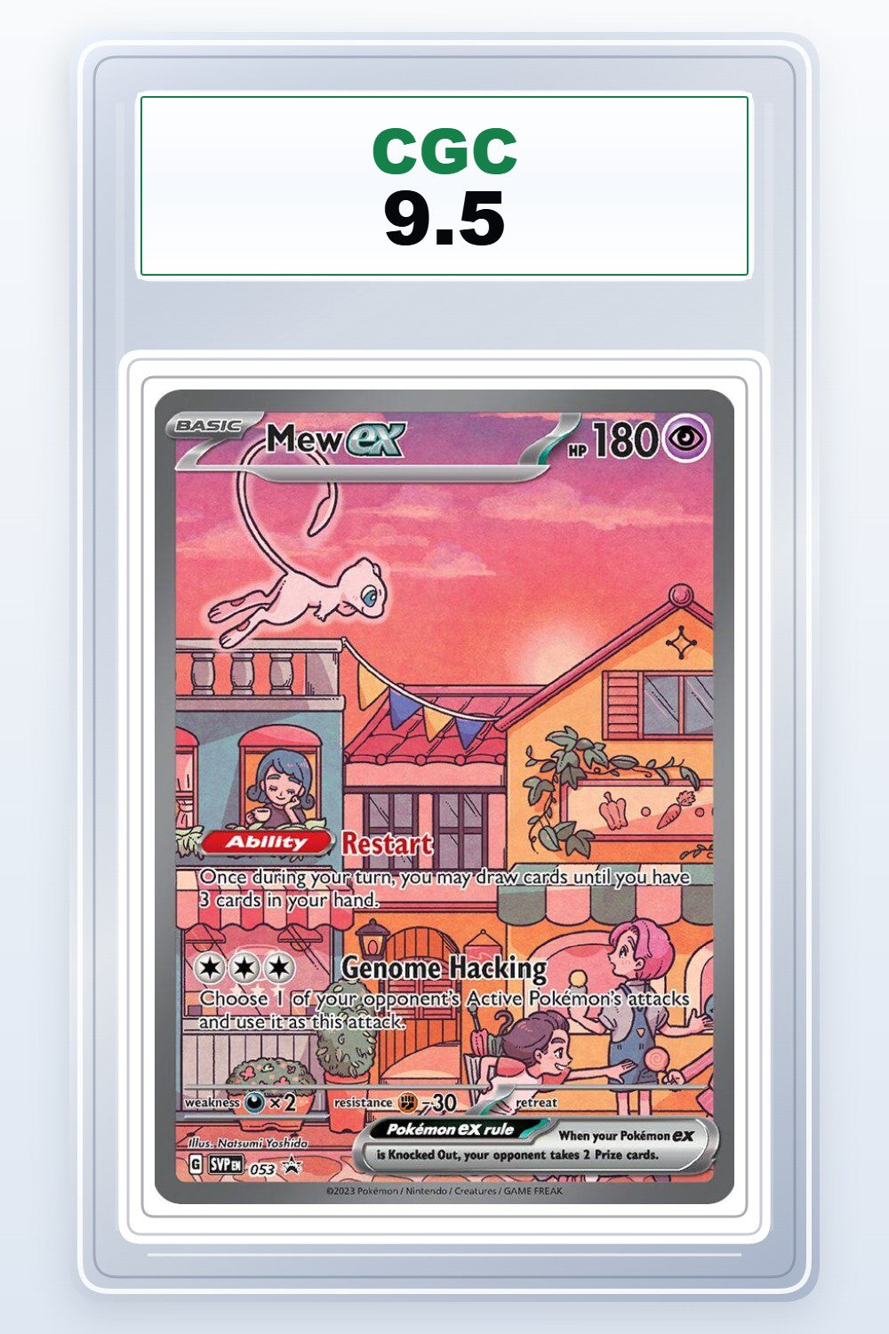 Mew ex #53 CGC 9.5