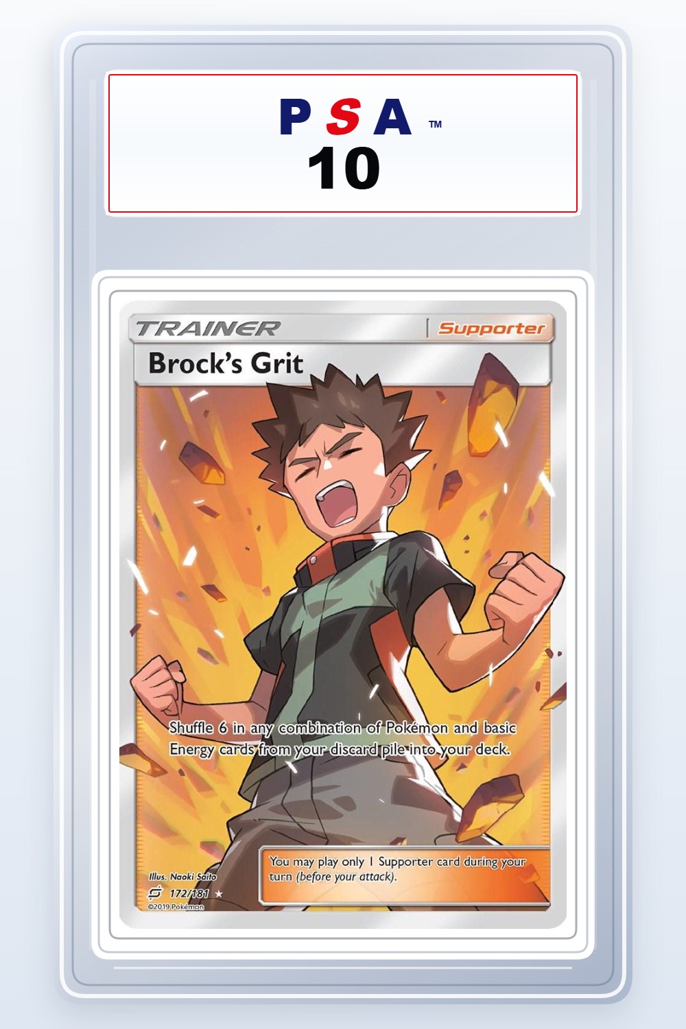Brock's Grit #172 PSA 10
