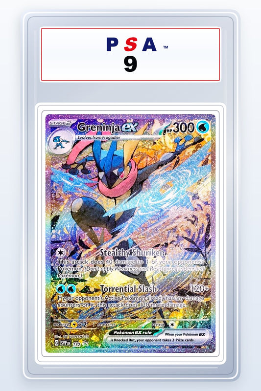 Greninja Ex #132 PSA 9