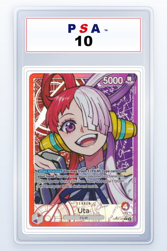 Uta [Alternate Art] OP06-001 PSA 10