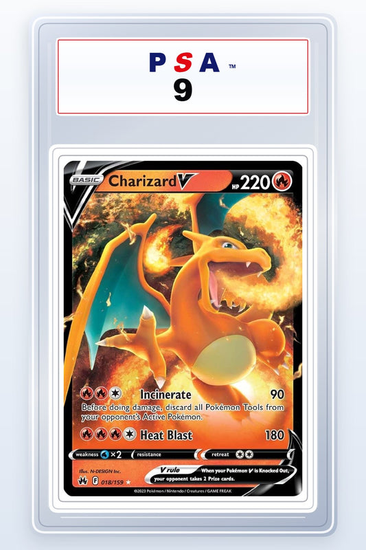 Charizard V #18 PSA 9
