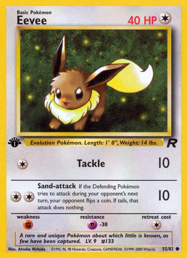 Eevee Team Rocket 55
