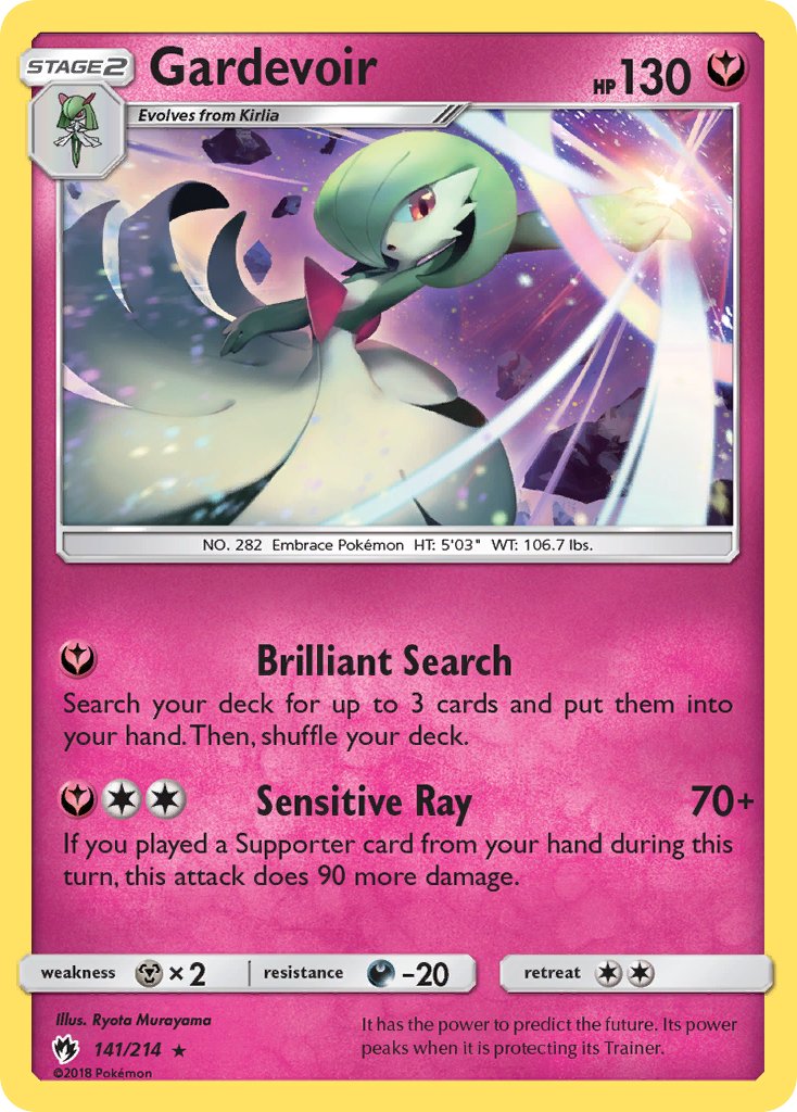 Gardevoir Lost Thunder 141