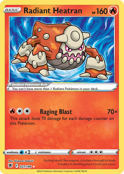 Radiant Heatran Astral Radiance 27