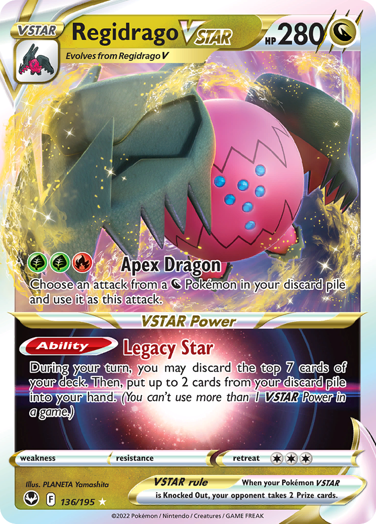 Regidrago VSTAR Silver Tempest 136