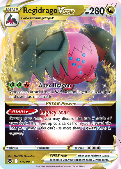 Regidrago VSTAR Silver Tempest 136