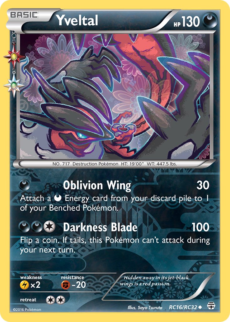 Yveltal Generations rc16