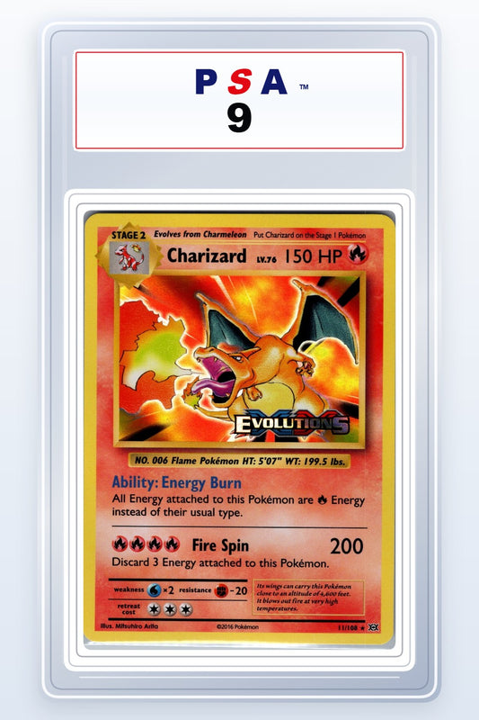 Charizard [Prerelease] #11 PSA 9