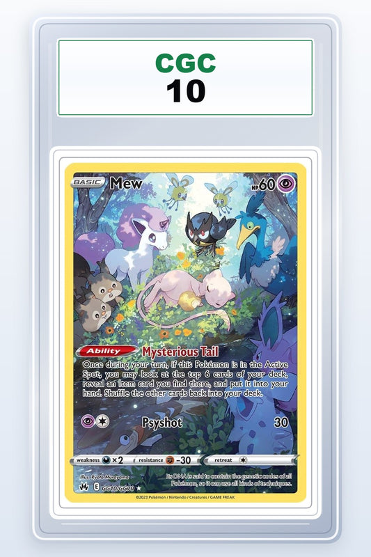 Mew #GG10 CGC 10
