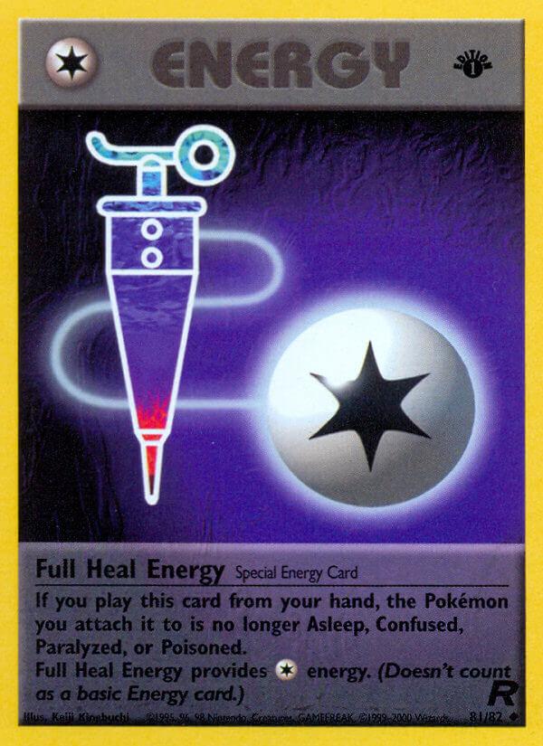 Full Heal Energy Team Rocket 81